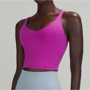 Lululemon Align Tank Vivid Plum Size 12 Built-In Bra